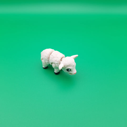 Mini Lamb Fidget Keychain