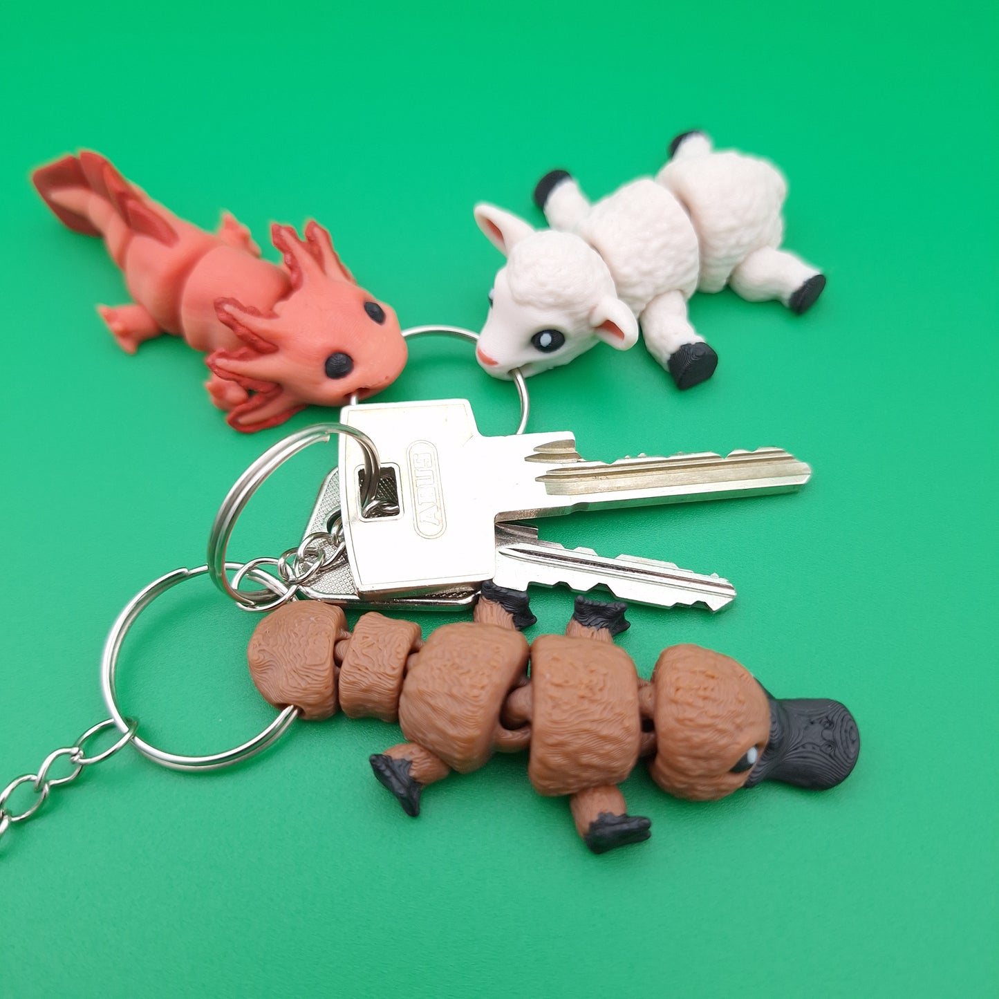 Mini Lam Fidget Sleutelhanger