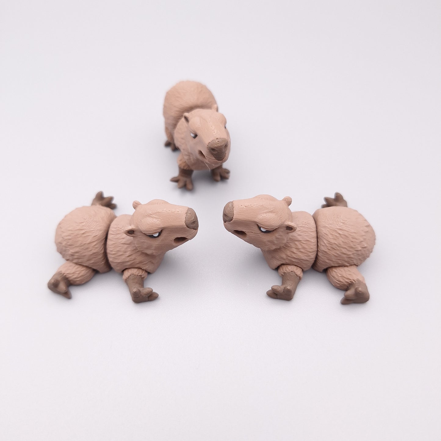 Mini porte-clés capybara anti-stress