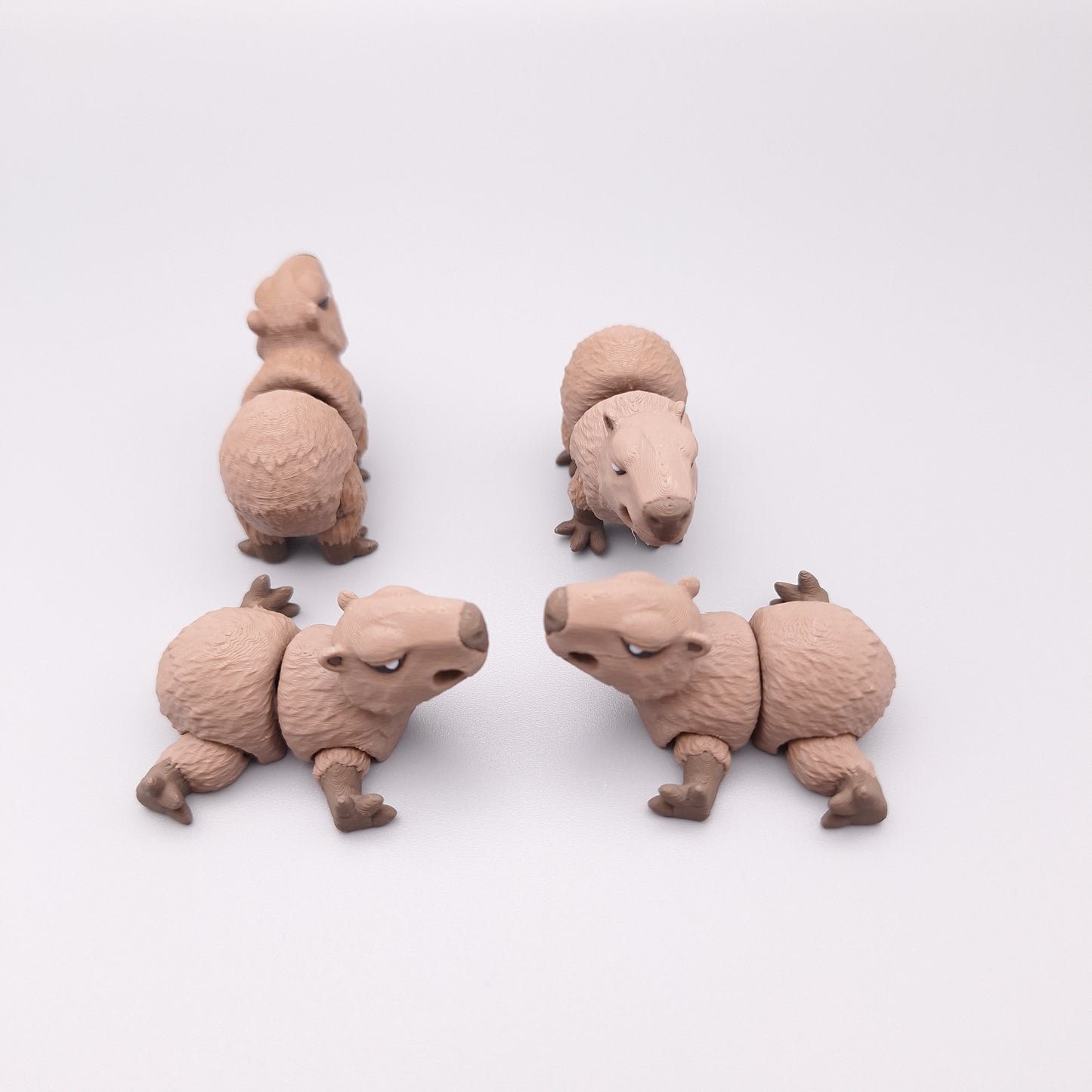 Mini porte-clés capybara anti-stress