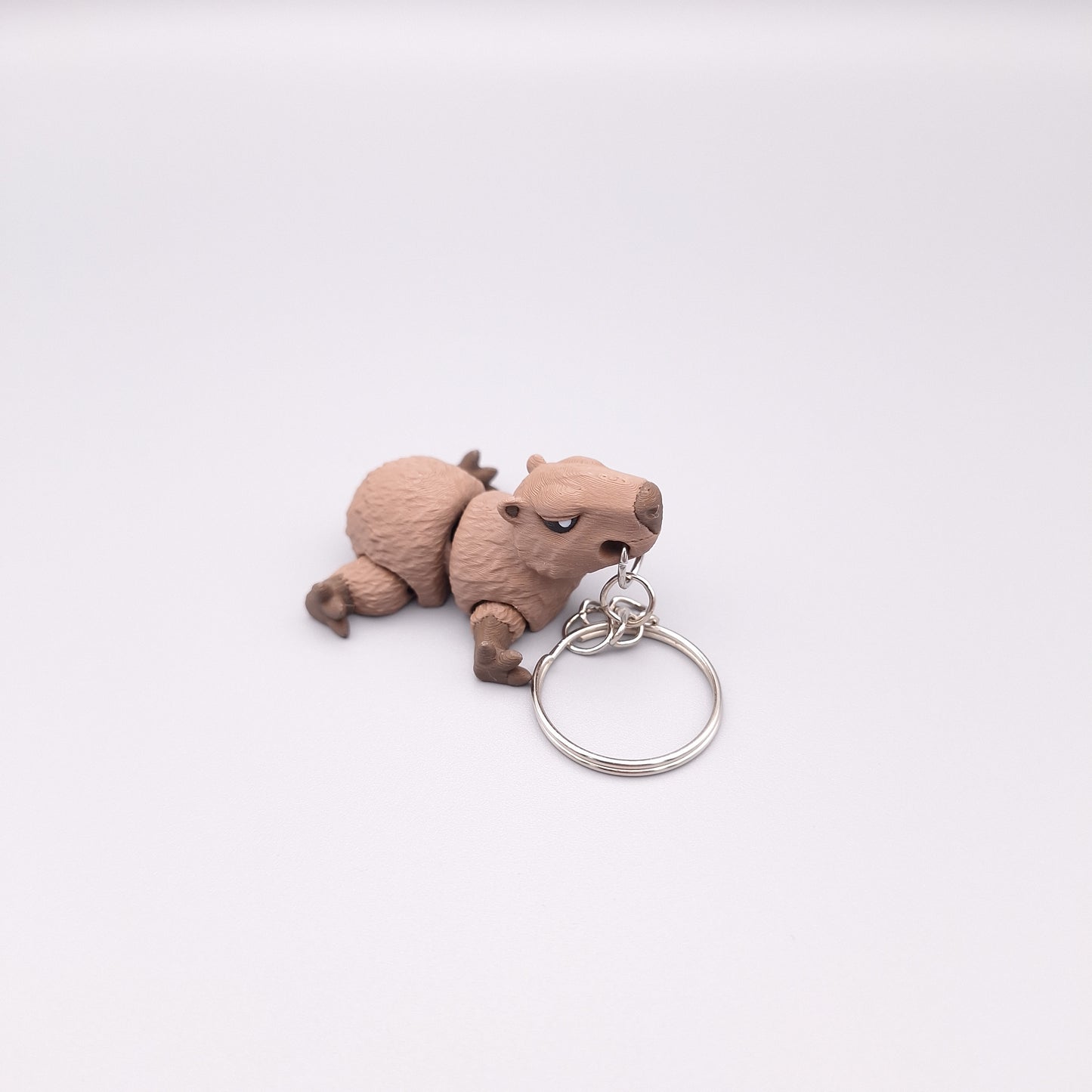 Mini porte-clés capybara anti-stress