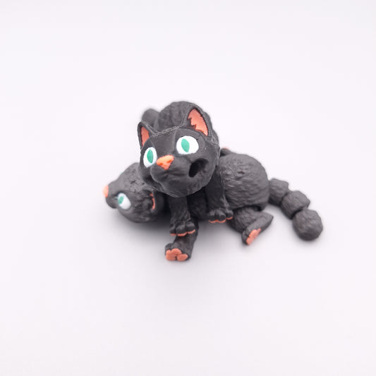 Mini Cat Fidget Keychain