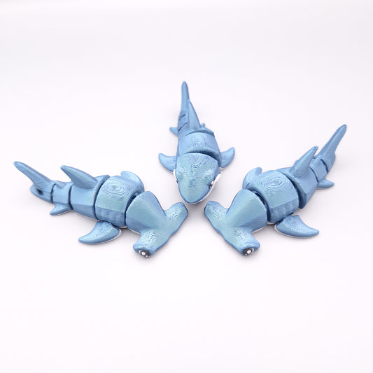 Mini Shark Fidget Keychain