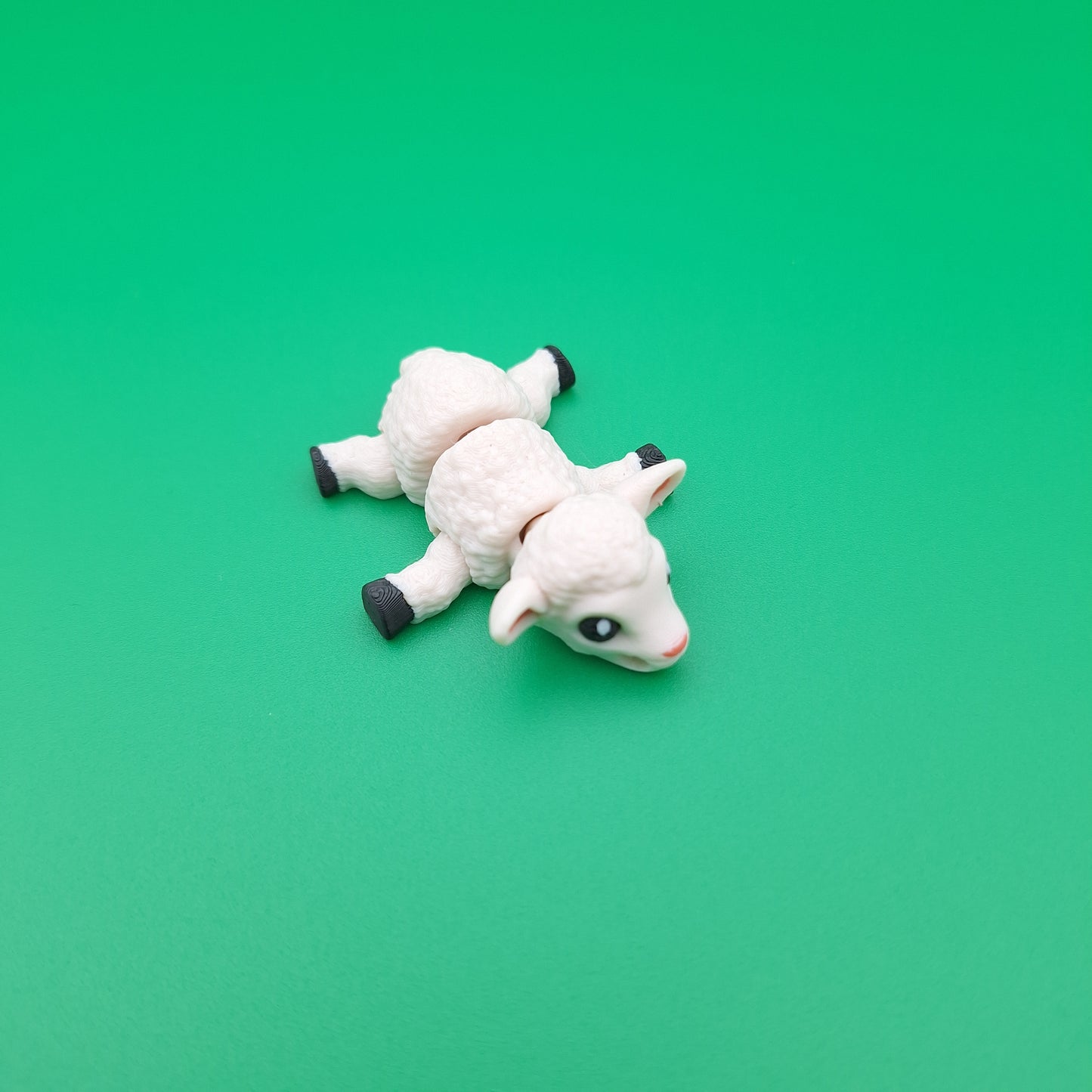 Mini Lamb Fidget Keychain