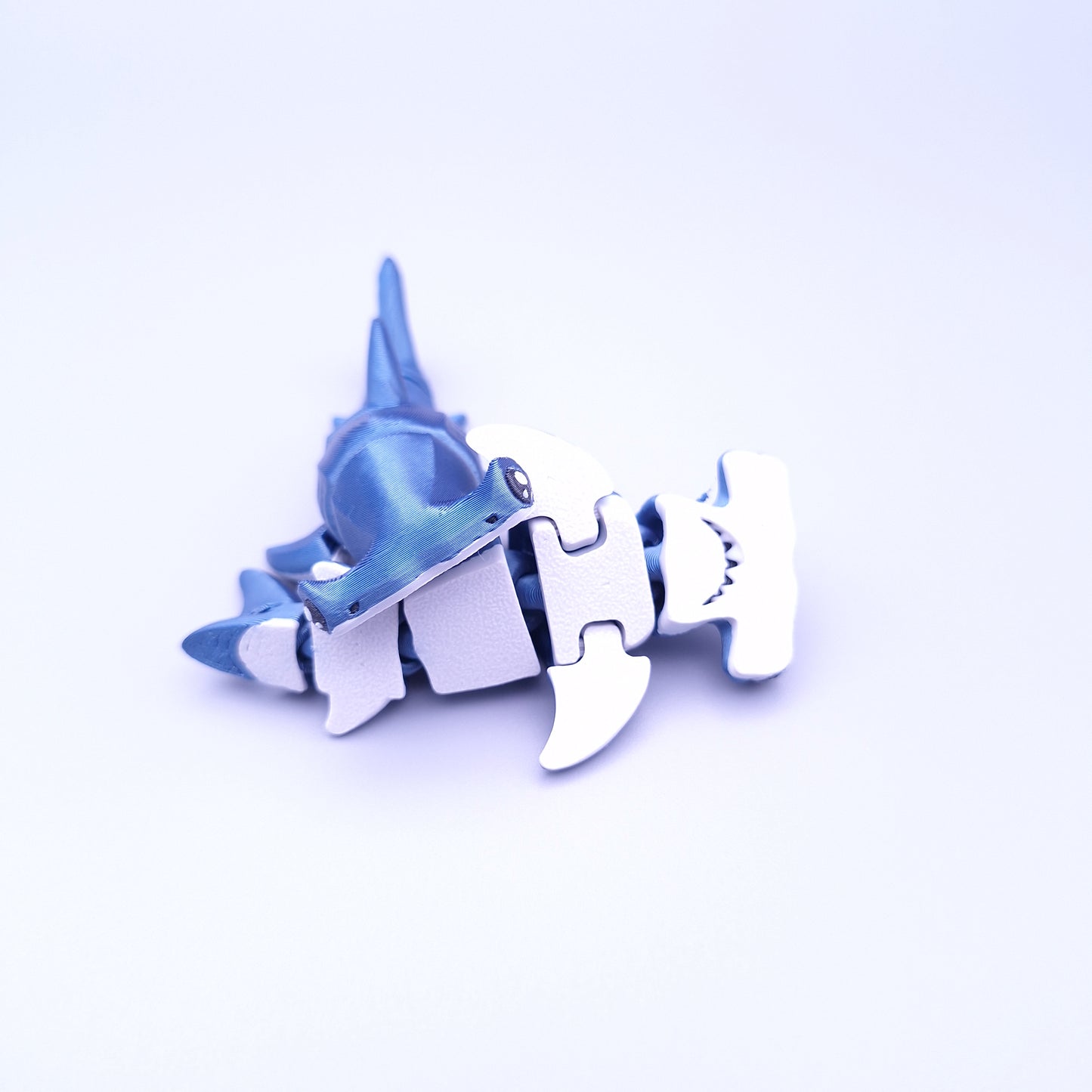 Mini Hammerhead Shark Fidget Keychain